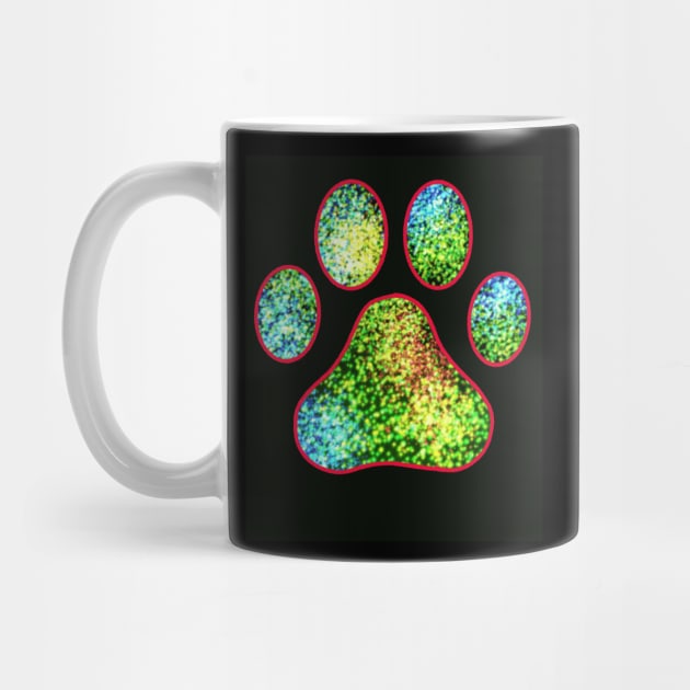 pawprint, dog, dog print, paw, design, puppy, animal, by Lin Watchorn 